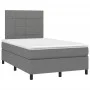 Box spring bed with dark gray fabric mattress 120x200 cm by vidaXL, Beds and slatted bases - Ref: Foro24-3141762, Price: 400,...