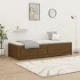 Honey brown solid pine wood sofa bed 75x190 cm by vidaXL, Beds and slatted bases - Ref: Foro24-821602, Price: 168,52 €, Disco...