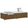 Honey brown solid pine wood sofa bed 75x190 cm by vidaXL, Beds and slatted bases - Ref: Foro24-821602, Price: 168,52 €, Disco...