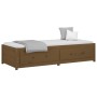 Sofá cama de madera maciza de pino marrón miel 75x190 cm de vidaXL, Camas y somieres - Ref: Foro24-821602, Precio: 171,53 €