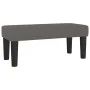Cama box spring con colchón cuero sintético gris 120x200 cm de vidaXL, Camas y somieres - Ref: Foro24-3137657, Precio: 466,29...