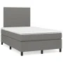 Box spring bed with dark gray fabric mattress 120x200 cm by vidaXL, Beds and slatted bases - Ref: Foro24-3141602, Price: 406,...