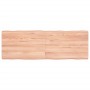 Treated wood table top with natural brown edge 120x40x(2-6)cm by vidaXL, Table tops - Ref: Foro24-363957, Price: 42,37 €, Dis...