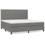 Boxspringbett mit dunkelgrauer Stoffmatratze 200x200 cm von vidaXL, Betten und Lattenroste - Ref: Foro24-3141642, Preis: 665,...