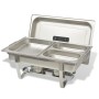 Set Lebensmittelwärmer für Buffet 4 Teile Edelstahl von vidaXL, Wilderer - Ref: Foro24-50530, Preis: 259,77 €, Rabatt: %