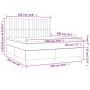 Boxspringbett mit hellgrauer Stoffmatratze 180x200 cm von vidaXL, Betten und Lattenroste - Ref: Foro24-3141953, Preis: 598,85...