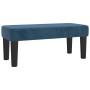 Box spring bed with dark blue velvet mattress 90x190 cm by vidaXL, Beds and slatted bases - Ref: Foro24-3137699, Price: 363,5...