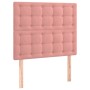 Box spring bed with pink velvet mattress 80x200 cm by vidaXL, Beds and slatted bases - Ref: Foro24-3138054, Price: 356,47 €, ...