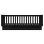 Solid black pine wood sofa bed 80x200 cm by vidaXL, Beds and slatted bases - Ref: Foro24-821563, Price: 149,02 €, Discount: %
