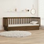 Honey brown solid pine wood sofa bed 80x200 cm by vidaXL, Beds and slatted bases - Ref: Foro24-821562, Price: 165,70 €, Disco...