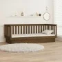 Honey brown solid pine wood sofa bed 80x200 cm by vidaXL, Beds and slatted bases - Ref: Foro24-821562, Price: 164,08 €, Disco...
