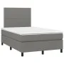 Box spring bed with dark gray fabric mattress 120x200 cm by vidaXL, Beds and slatted bases - Ref: Foro24-3141682, Price: 388,...