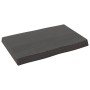 Treated wood table top brown live edge 60x40x(2-6) cm by vidaXL, Table tops - Ref: Foro24-363997, Price: 35,54 €, Discount: %