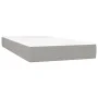 Boxspringbett mit hellgrauer Stoffmatratze 80x200 cm von vidaXL, Betten und Lattenroste - Ref: Foro24-3141569, Preis: 294,38 ...