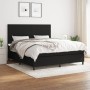 Boxspringbett mit schwarzer Stoffmatratze 160x200 cm von vidaXL, Betten und Lattenroste - Ref: Foro24-3141627, Preis: 573,30 ...
