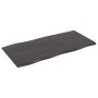 Treated oak wood table top brown live edge 100x50x2 cm by vidaXL, Table tops - Ref: Foro24-364016, Price: 39,64 €, Discount: %