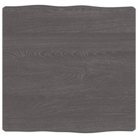 Behandeltes Holzbrett mit lebendigem Rand in Braun 40x40x(2-6) cm von vidaXL, Tischplatten - Ref: Foro24-363994, Preis: 30,48...