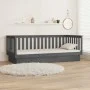 Sofá cama madera maciza de pino gris 80x200 cm de vidaXL, Camas y somieres - Ref: Foro24-821561, Precio: 155,41 €, Descuento: %