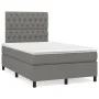 Box spring bed with dark gray fabric mattress 120x200 cm by vidaXL, Beds and slatted bases - Ref: Foro24-3142002, Price: 404,...