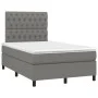 Box spring bed with dark gray fabric mattress 120x200 cm by vidaXL, Beds and slatted bases - Ref: Foro24-3142002, Price: 404,...