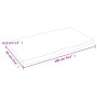 Behandelter Holztisch mit lebendigem braunem Rand 100x60x(2-4) cm von vidaXL, Tischplatten - Ref: Foro24-364020, Preis: 60,15...