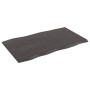 Treated oak wood table top brown live edge 100x60x2 cm by vidaXL, Table tops - Ref: Foro24-364019, Price: 49,21 €, Discount: %
