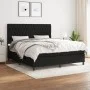 Boxspringbett mit schwarzer Stoffmatratze 180x200 cm von vidaXL, Betten und Lattenroste - Ref: Foro24-3142035, Preis: 620,51 ...