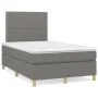 Box spring bed with dark gray fabric mattress 120x200 cm by vidaXL, Beds and slatted bases - Ref: Foro24-3142242, Price: 381,...