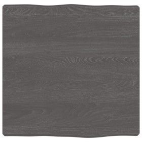 Treated wood table top brown live edge 40x40x(2-4) cm by vidaXL, Table tops - Ref: Foro24-363993, Price: 37,72 €, Discount: %