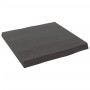 Treated wood table top brown live edge 40x40x(2-4) cm by vidaXL, Table tops - Ref: Foro24-363993, Price: 37,72 €, Discount: %