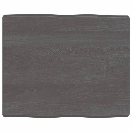 Treated wood table top brown live edge 60x50x(2-6) cm by vidaXL, Table tops - Ref: Foro24-364000, Price: 42,37 €, Discount: %