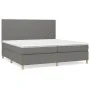 Box spring bed with dark gray fabric mattress 200x200 cm by vidaXL, Beds and slatted bases - Ref: Foro24-3142202, Price: 640,...