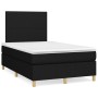 Box spring bed with black fabric mattress 120x200 cm by vidaXL, Beds and slatted bases - Ref: Foro24-3142163, Price: 399,49 €...
