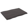 Treated wood table top brown live edge 80x60x(2-4) cm by vidaXL, Table tops - Ref: Foro24-364011, Price: 49,21 €, Discount: %