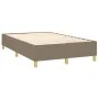 Box spring bed with taupe gray fabric mattress 120x200 cm by vidaXL, Beds and slatted bases - Ref: Foro24-3142325, Price: 407...