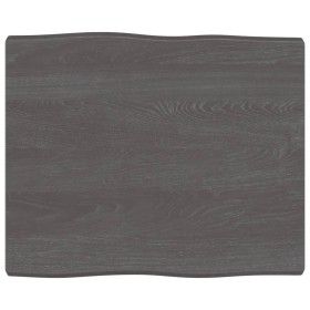 Treated wood table top brown live edge 60x50x(2-4) cm by vidaXL, Table tops - Ref: Foro24-363999, Price: 34,17 €, Discount: %