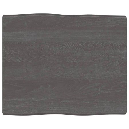 Treated wood table top brown live edge 60x50x(2-4) cm by vidaXL, Table tops - Ref: Foro24-363999, Price: 34,17 €, Discount: %