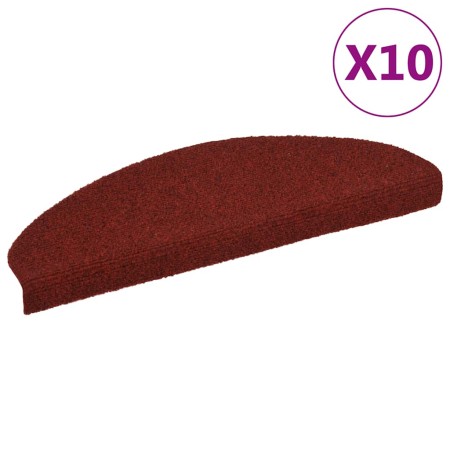 Felpudos autoadhesivos para escaleras, 10 unidades, 65 x 21 x 4