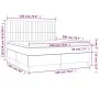 Box spring bed with light gray fabric mattress 180x200 cm by vidaXL, Beds and slatted bases - Ref: Foro24-3142513, Price: 591...