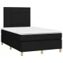 Cama box spring con colchón tela negro 120x200 cm de vidaXL, Camas y somieres - Ref: Foro24-3142323, Precio: 399,80 €, Descue...