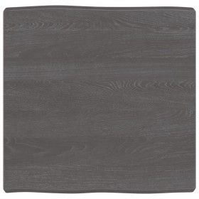 Behandelter Holztisch mit lebendiger Kante in Braun, 60x60x(2-6) cm. von vidaXL, Tischplatten - Ref: Foro24-364003, Preis: 47...
