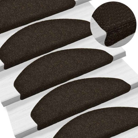 Felpudos autoadhesivos para escaleras, 10 unidades, 65 x 21 x 4