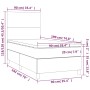 Boxspringbett mit schwarzer Stoffmatratze 90x190 cm von vidaXL, Betten und Lattenroste - Ref: Foro24-3142139, Preis: 316,79 €...