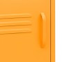 Yellow mustard steel bedside table 35x35x51 cm by vidaXL, Nightstands - Ref: Foro24-336218, Price: 76,65 €, Discount: %