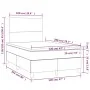 Boxspringbett mit schwarzer Kunstledermatratze 120x200 cm von vidaXL, Betten und Lattenroste - Ref: Foro24-3142713, Preis: 38...