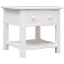 White Paulownia wood side table 40x40x40 cm by vidaXL, Side tables - Ref: Foro24-284070, Price: 53,88 €, Discount: %