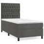 Box spring bed with dark gray velvet mattress 80x200 cm by vidaXL, Beds and slatted bases - Ref: Foro24-3143170, Price: 333,9...