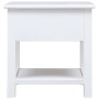 White Paulownia wood side table 40x40x40 cm by vidaXL, Side tables - Ref: Foro24-284070, Price: 53,88 €, Discount: %