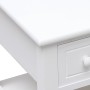 White Paulownia wood side table 40x40x40 cm by vidaXL, Side tables - Ref: Foro24-284070, Price: 53,88 €, Discount: %