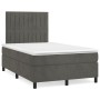 Boxspringbett mit dunkelgrauer Samtmatratze 120x200 cm von vidaXL, Betten und Lattenroste - Ref: Foro24-3143134, Preis: 405,9...
